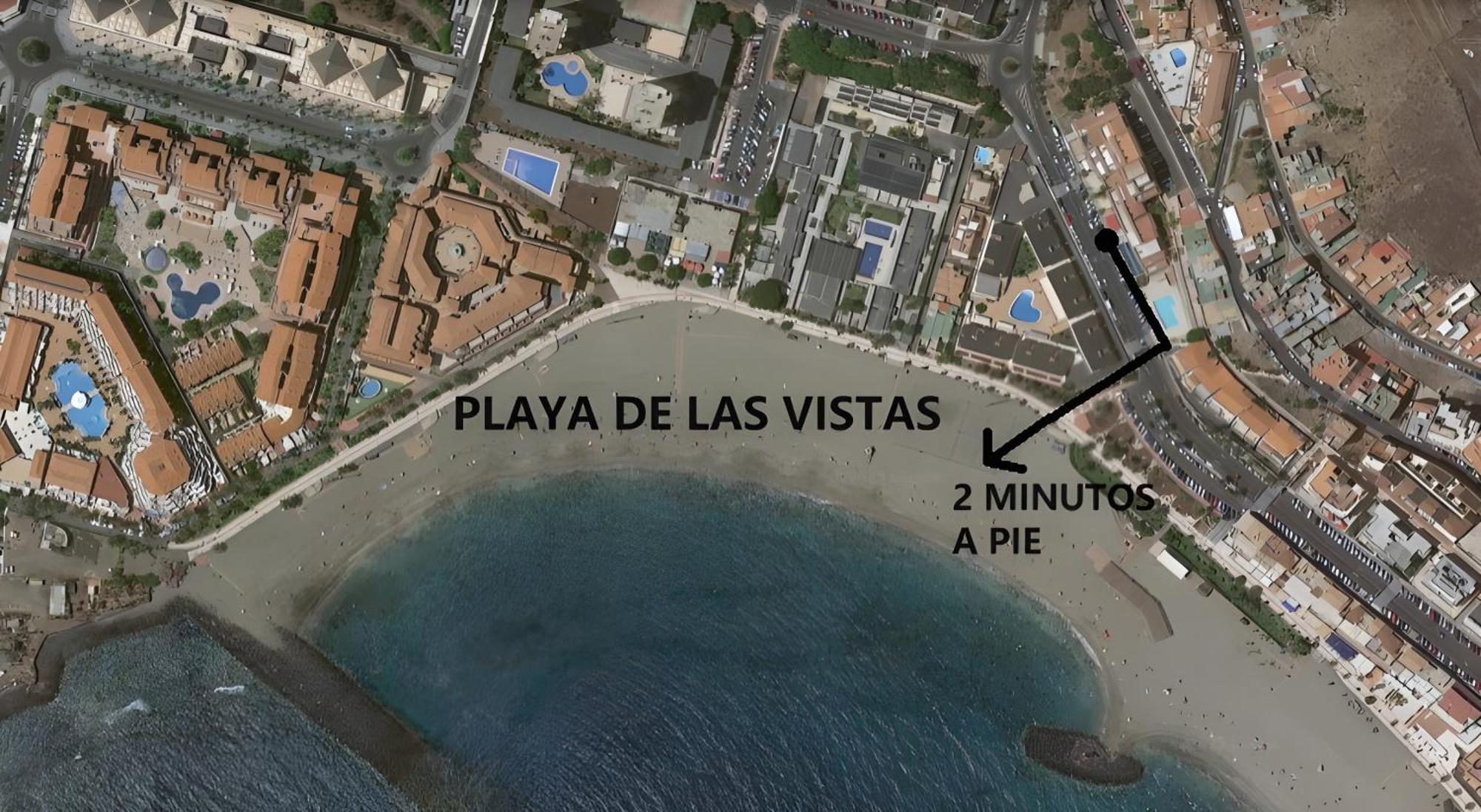 לוס כריסטיאנוס Apartamento Playa Vistas 1 מראה חיצוני תמונה